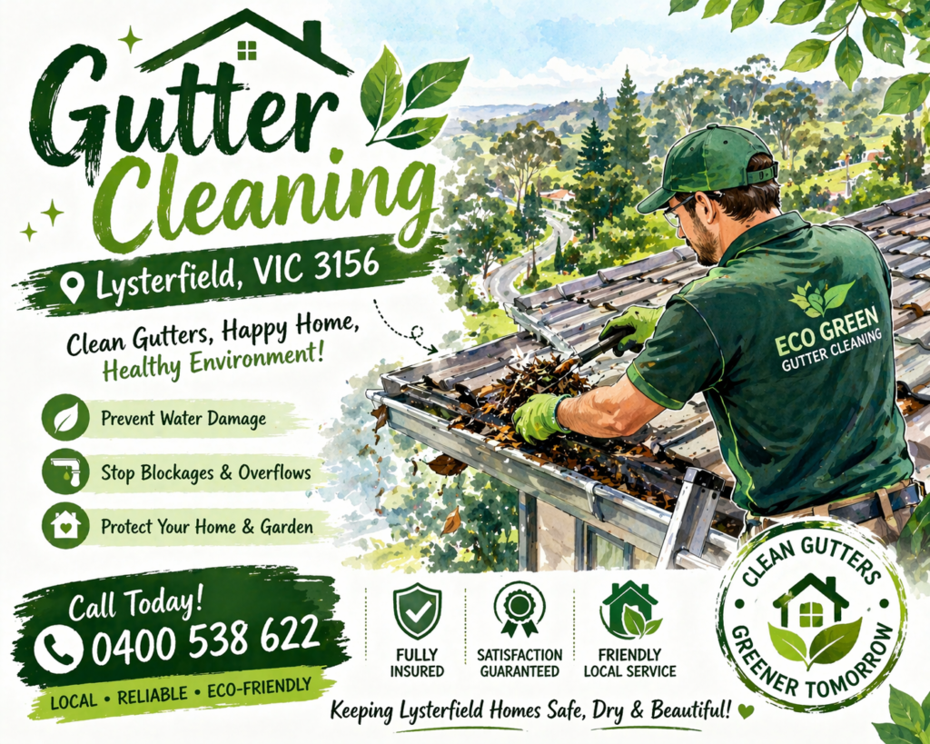Gutter Cleaning Lysterfield VIC 3156