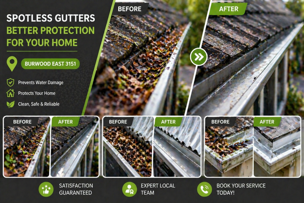 Our Gutter Cleaning Process