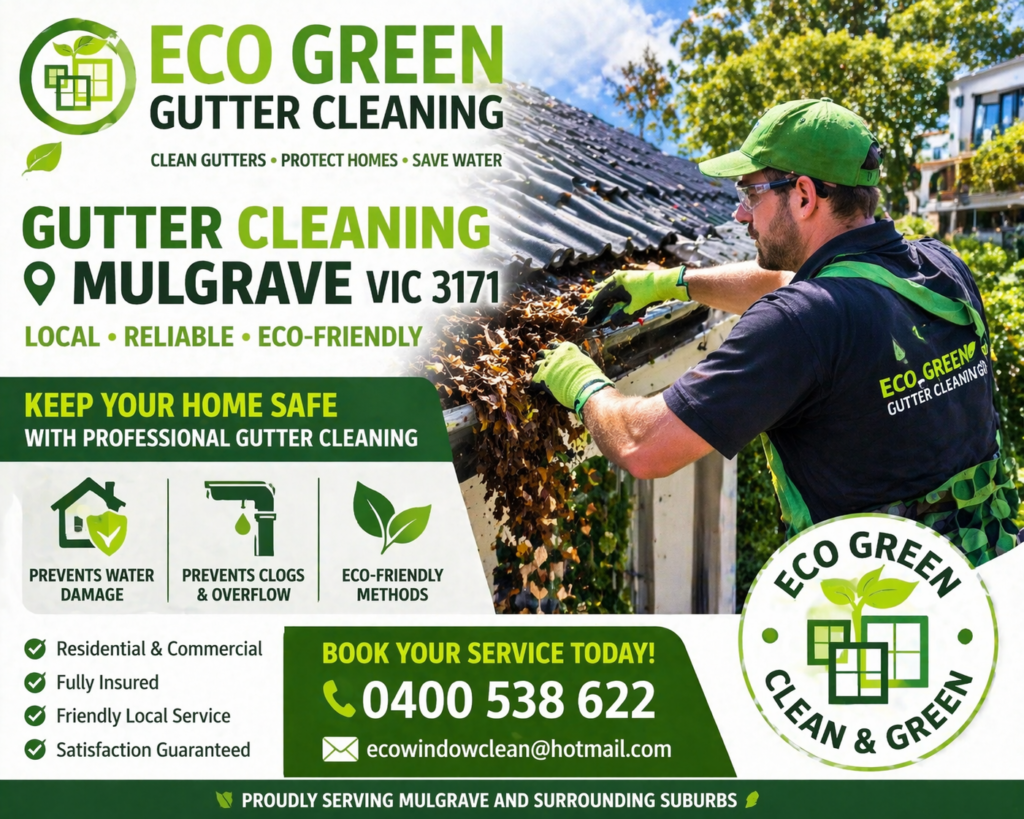 Gutter Maintenance for Mulgrave Homes