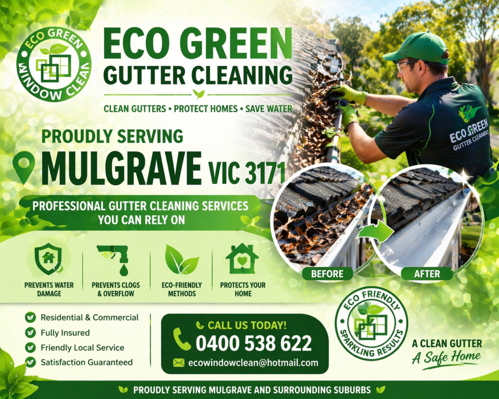Gutter Cleaning Mulgrave VIC 3171