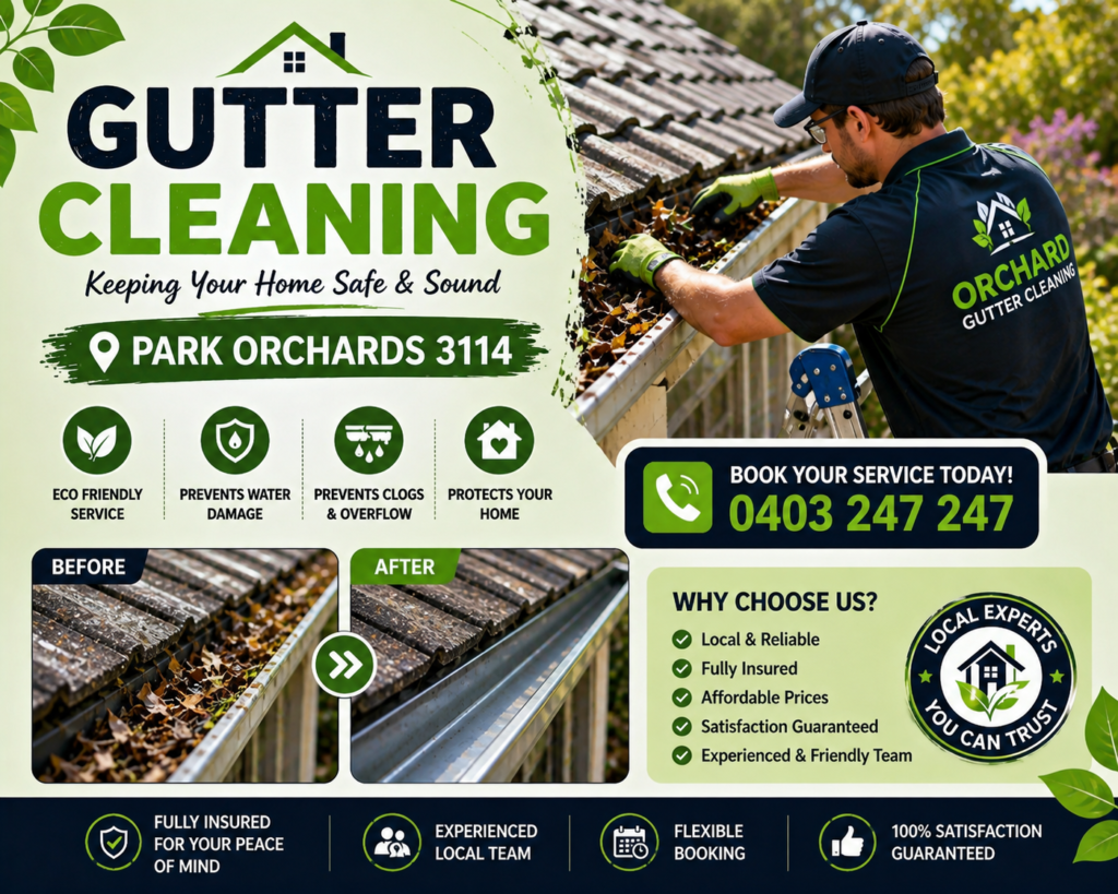 Gutter Cleaning Park Orchards VIC 3114 | Eco Green Gutter Cleaning